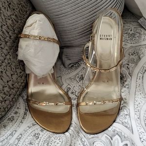 Stuart Weitzman Gold Vintage Shoes
